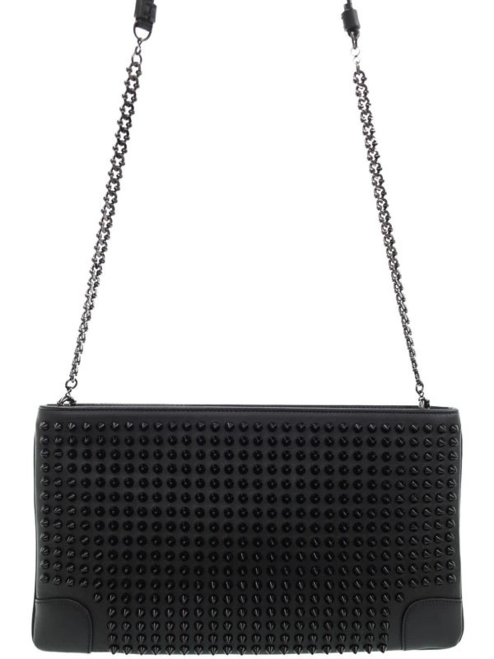 Christian Louboutin Loubiposh Clutch Bag Black